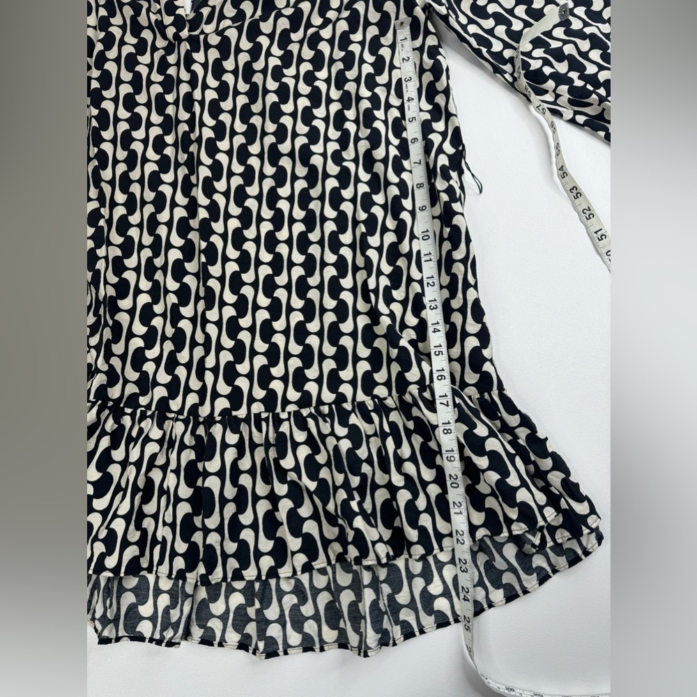 NWT Zara The Paula Retro Swing Dress Womens Medium - Picture 9 of 14